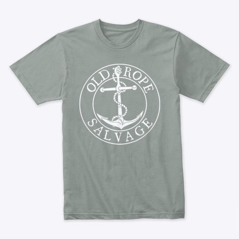 OLD ROPE SALVAGE logo in Shades of Grey